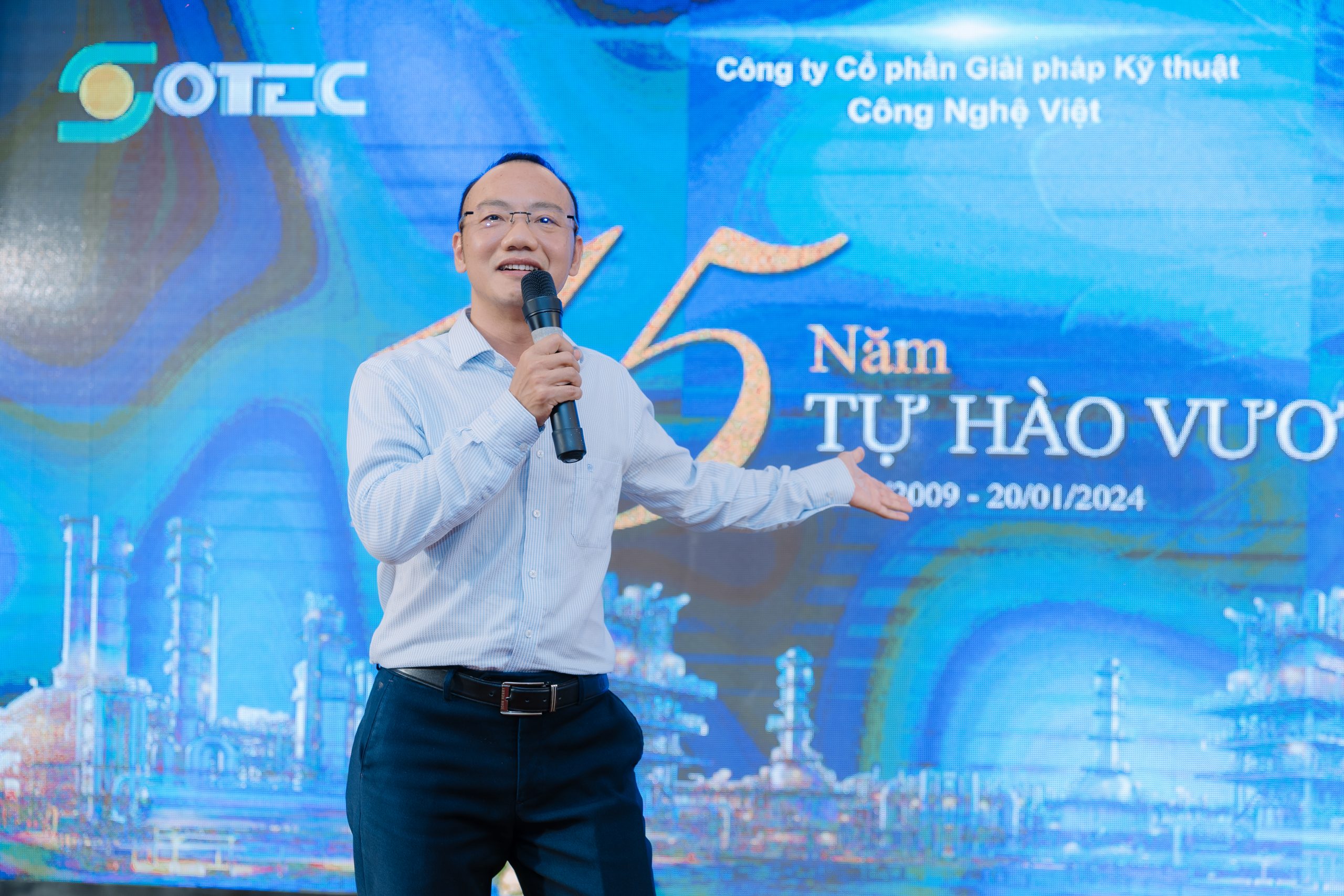 Guest sharing speech - Mr. Vu Trong Thiet, Director - Song Hau 1 Project